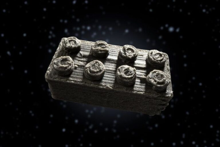 Badan Antariksa Eropa membuat kepingan Lego dari meteorit