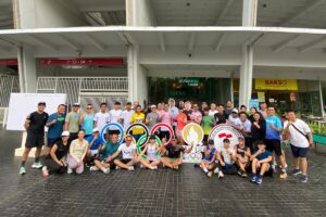 CdM Indonesia sosialisasikan semangat Olimpiade bersama masyarakat