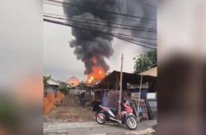 Gudang Gas Elpiji di Denpasar Terbakar, 3 Karyawan Luka Serius