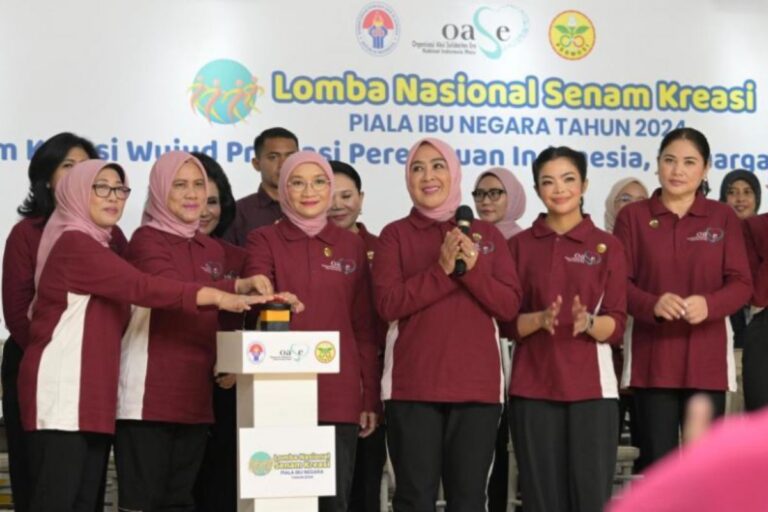 Iriana Jokowi buka LNSK 2024 untuk memasyarakatkan olahraga