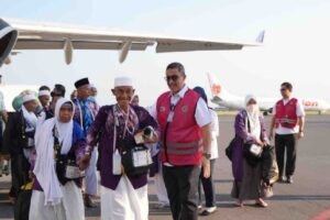 Kemenhub: Ketepatan waktu kepulangan haji di Surabaya 100 persen