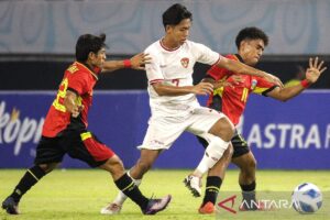 Klasemen akhir Grup A: Indonesia U-19 juara grup