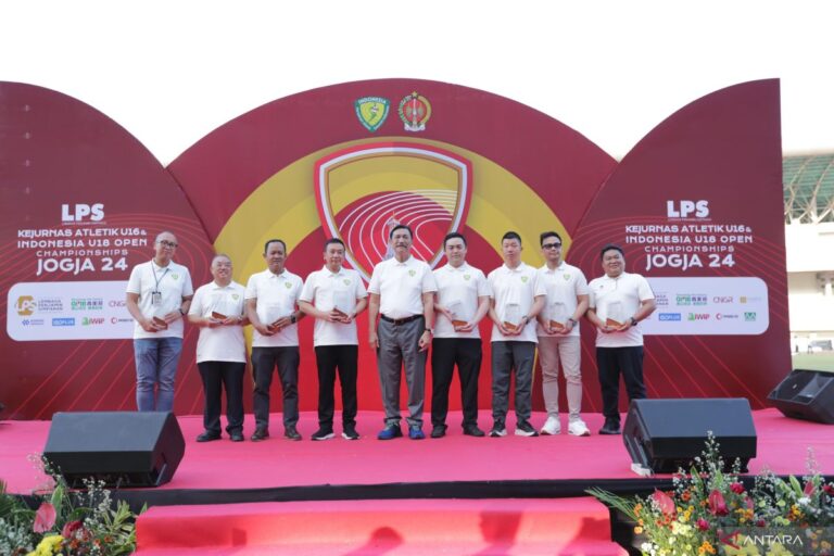 Luhut buka Kejurnas Atletik kelompok umur 2024 di Yogyakarta