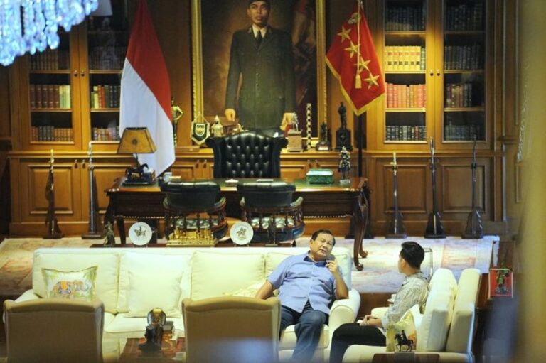 Momen Prabowo-Gibran Habiskan Waktu Libur Bersama di Hambalang