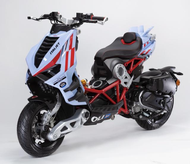 Replika MotoGP Italjet Dragster Gresini Diluncurkan