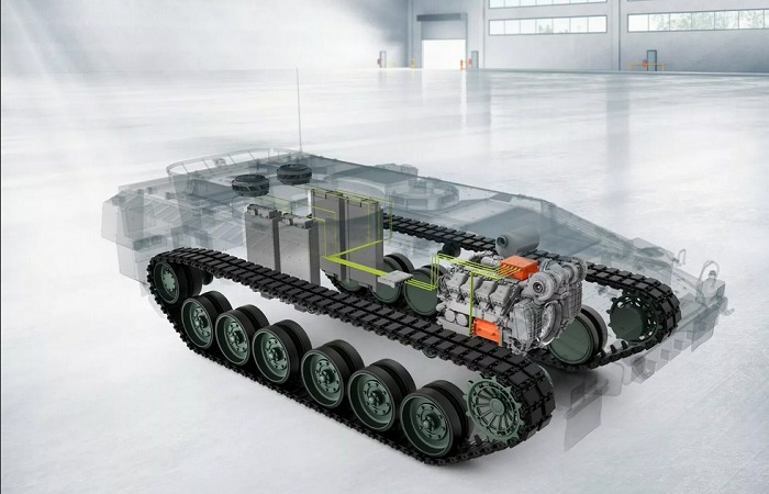 Rolls-Royce Pemer Mesin Hybrid untuk Tank Tempur