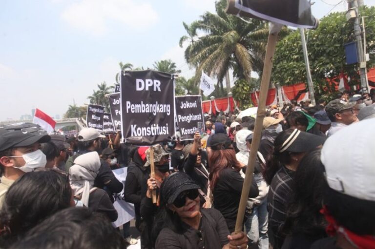 3.719 Personel Dikerahkan Amankan Aksi Demonstrasi di DPR, KPU, hingga MK