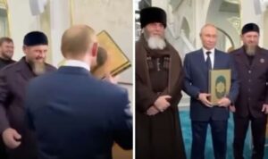 3 Fakta Putin Cium Al Quran Berlapis Emas Ketika Berkunjung ke Chechnya