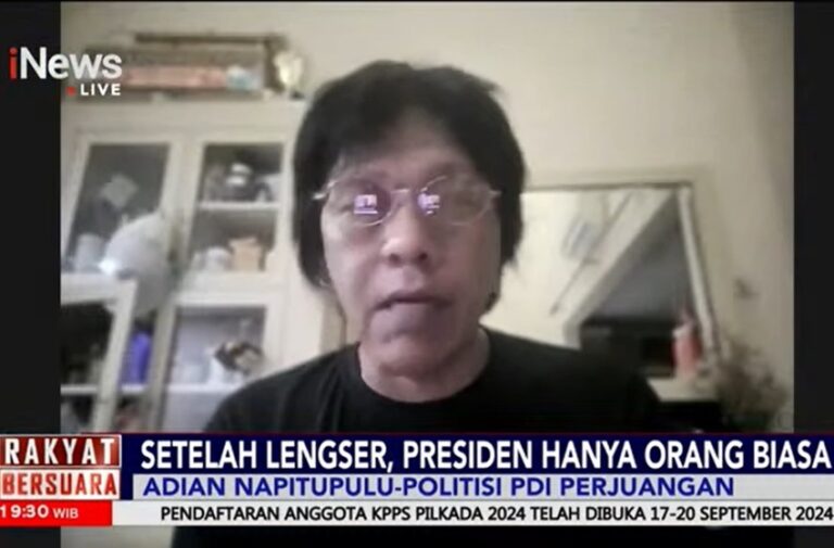 Adian Napitupulu Bilang Jokowi Akan Menjadi Orang Biasa dan Kehilangan Power setelah Tak Jadi Presiden