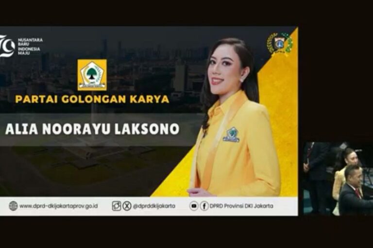 Anak Politisi Dilantik Jadi Anggota DPRD Jakarta 2024-2029, Ini Nama-namanya