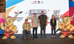 Angela Tanoesoedibjo Hadiri Peluncuran Logo dan Maskot Peparnas ke-17