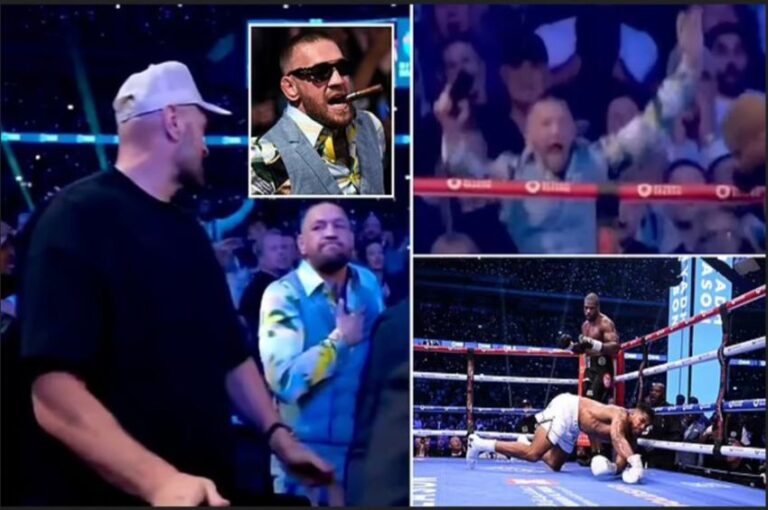 Anthony Joshua di KO Dubois: Tyson Fury Pergi, Conor McGregor Banting Bangku!