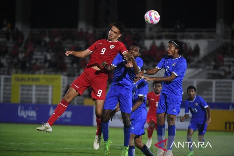 Babak pertama : Indonesia U-20 atasi Timor Leste usai unggul 2-0