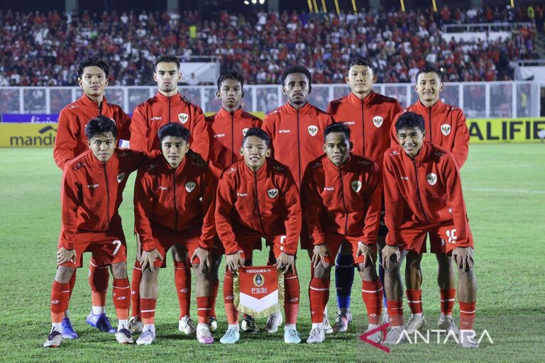 Babak pertama: Indonesia U-20 ditahan imbang Yaman 1-1