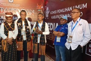 Bersama Tokoh Adat, Partai Perindo Daftarkan Paket YES Jilid 2 ke KPU Nagekeo