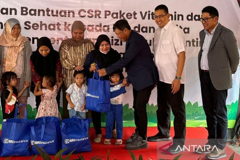 BRI Insurance salurkan bantuan penanganan stunting di Jakarta Selatan