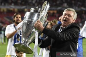 Carlo Ancelotti catat 300 pertandingan bersama Real Madrid