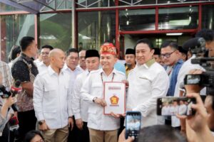 Direstui Prabowo, Agustiar-Edy Resmi Terima B1 KWK Partai Gerindra