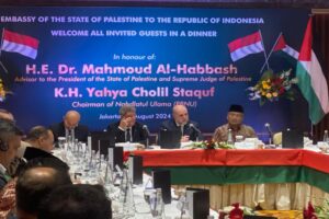 Gala Dinner Bareng Mahmoud Al-Habbash, PBNU: Perbedaan Hamas dan Fatah Bukan Fokus Perjuangan