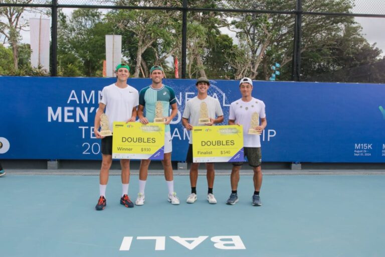 Ganda Belgia/Belanda juarai ITF M15 Bali