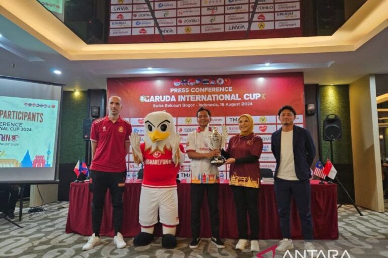 Garuda International Cup 2024 akan diikuti oleh delapan negara