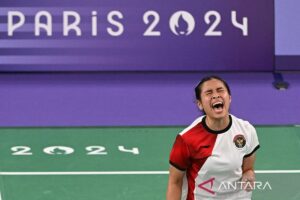 Gregoria Mariska Tunjung ke semifinal Olimpiade Paris