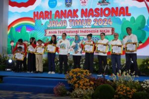 HAN 2024, Bank Jatim Terima Penghargaan sebagai Dunia Usaha Peduli Anak