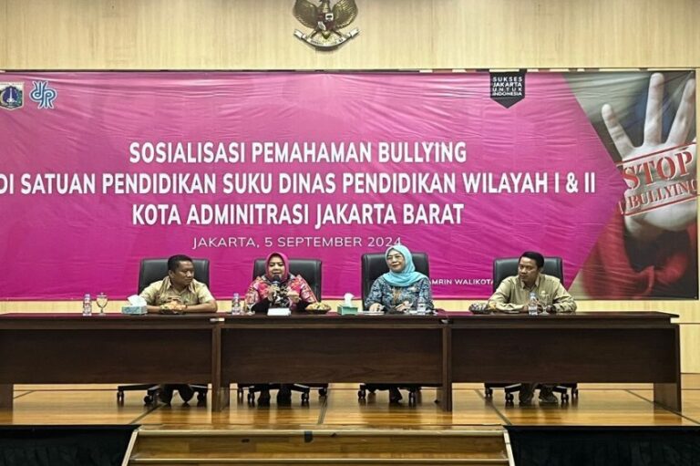 Kasus Bullying Meningkat, Sudin Jakbar Gelar Sosialisasi Pencegahan