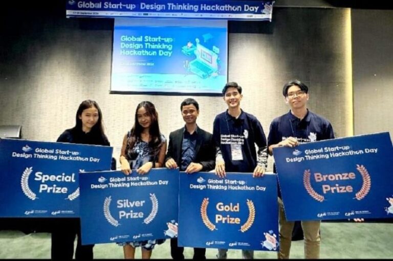 Mahasiswa President University Sapu Bersih Medali di Global Hackathon Startup Competition