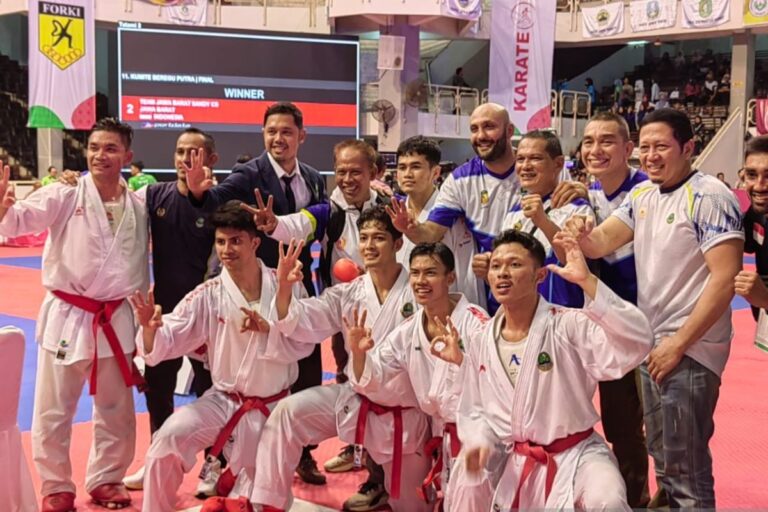 Meski gagal hattrick juara umum, Jabar puas dengan karateka debutan