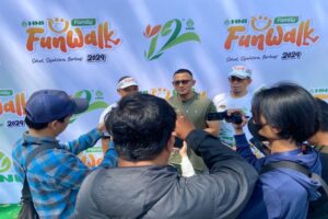 Milad ke-12, HNI Gelar Funwalk Family Budayakan Hidup Sehat di TMII Jakarta