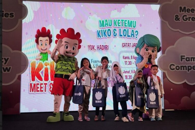 MNC Animation Kenalkan Game Kiko Survival di Forever Mom & Baby Expo