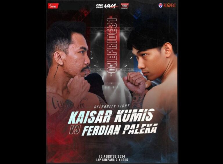 One Pride MMA 81: Kaisar Kumis vs Ferdian Paleka Resmi Duel!