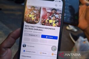 Pendukung Timnas Indonesia tertipu calo tiket di media sosial