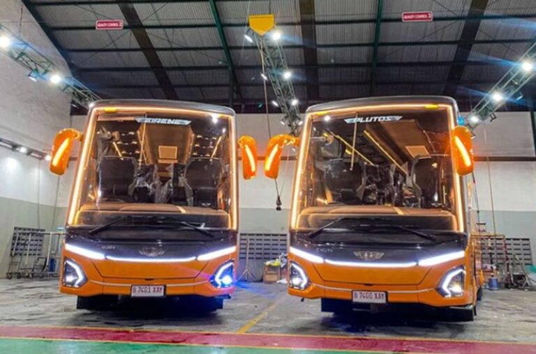 PO 27 Trans Rilis Dua Bus Baru Super Mewah, Desainnya Bikin Ngiler!