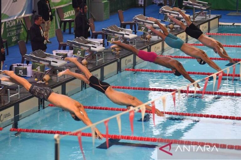 Renang – Jakarta pertajam rekor PON 4x200m gaya bebas estafet putra