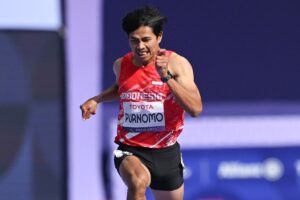 Saptoyogo kembali pecahkan rekor pribadi pada final 200 m T37