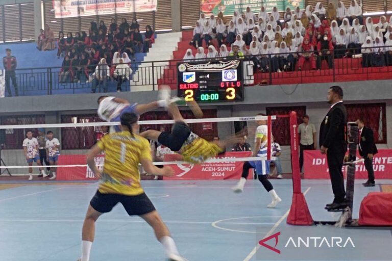 Sepak takraw – Jateng hadapi Gorontalo di final regu putra