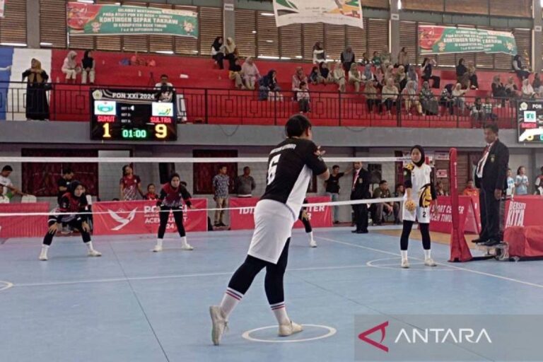 Sepak takraw – Tim putri Sultra dan Jateng lolos ke perempat final