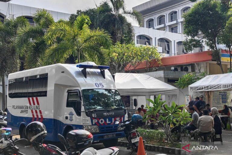 SIM Keliling tersedia di lima lokasi di DKI Jakarta