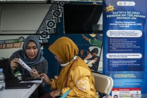 SIM Keliling tersedia di lima wilayah di Jakarta pada Jumat