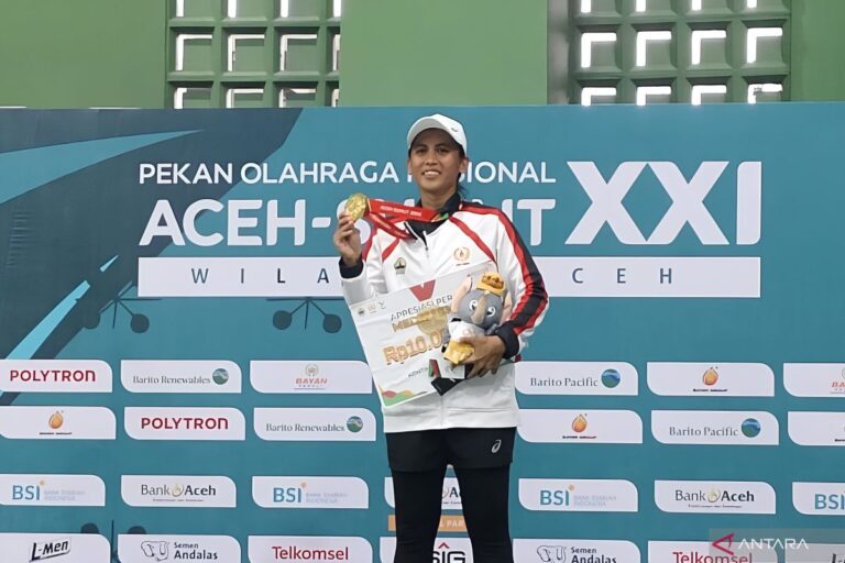 Soft tenis – Allif Nafiiah persembahkan emas kepada Jawa Tengah