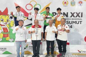 Taekwondo – Andi siswa SMA Ragunan raih emas dalam debut di PON