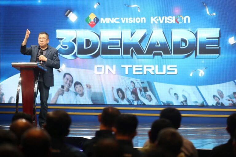 Tebar Semangat ke Insan K-Vision dan MNC Vision, Begini Pesan HT