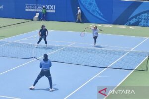 Tenis – Turun di partai ganda, Aldila sempurnakan skor beregu Jatim