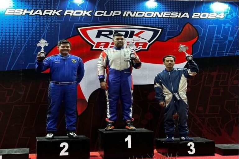 Tim TMED Universitas Trisakti Raih Juara di Balap Gokart Eshark Rok Cup Indonesia 2024