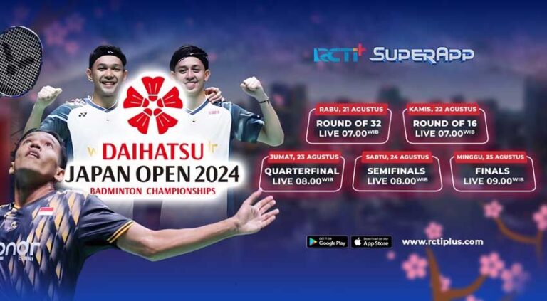 Wakil Indonesia Siap Bertanding di Japan Open 2024, Catat Jadwal Lengkapnya di RCTI+!