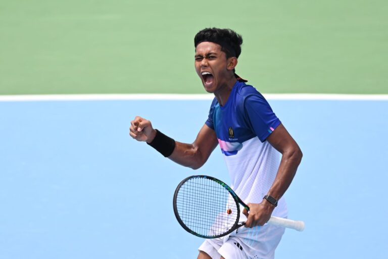 Aceh lumat Sumut pada penyisihan perdana tenis beregu putra