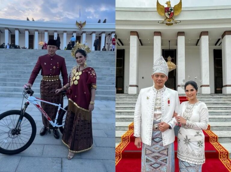 AHY dan Istri Terpilih Busana Adat Terbaik di IKN, Dapat Hadiah Sepeda dari Jokowi