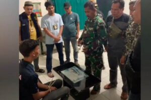 Aksi Heroik Anggota TNI Berduel dengan Begal Berpistol di Jalanan Ogan Ilir